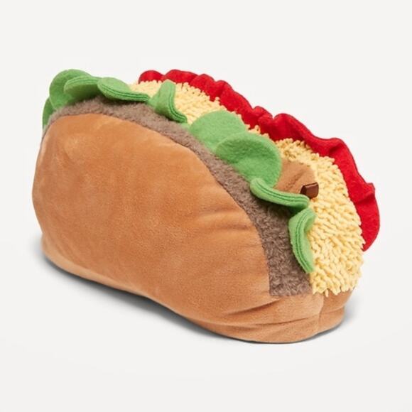 Old Navy Taco Microfleece Critter Slippers - Picture 4 of 8